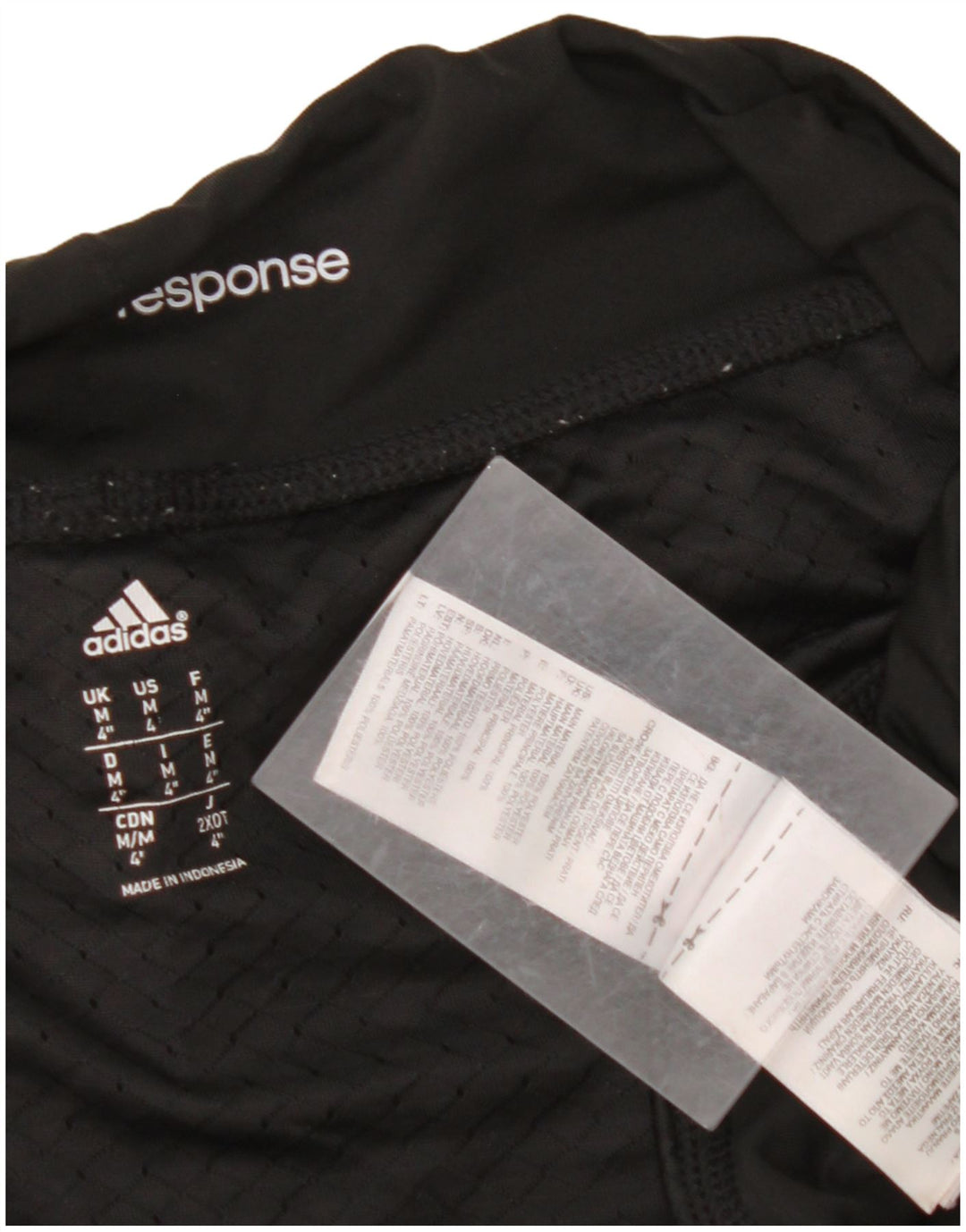 Shorts esportivos femininos ADIDAS UK 14 médio preto poliéster