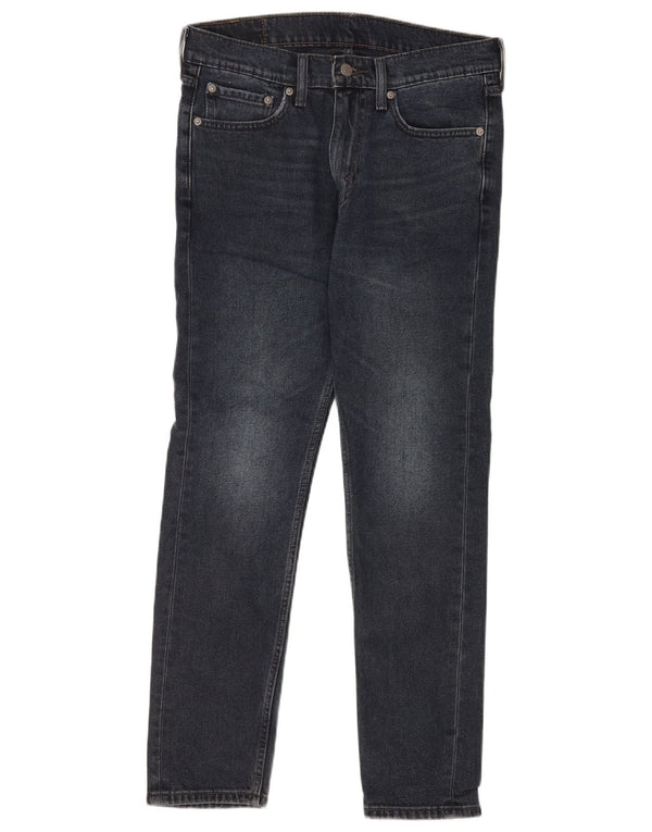 Levi's Masculino 510 Skinny Jeans W31 L30 Azul Marinho Algodão