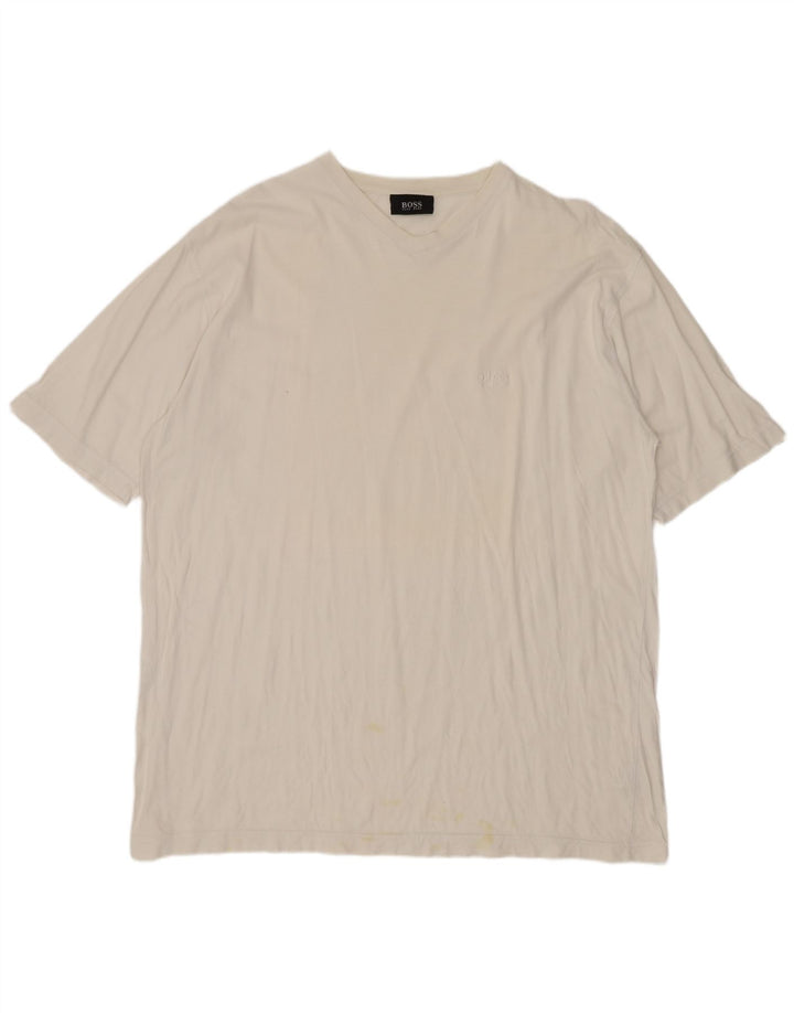 Camiseta masculina Hugo Boss XL branca