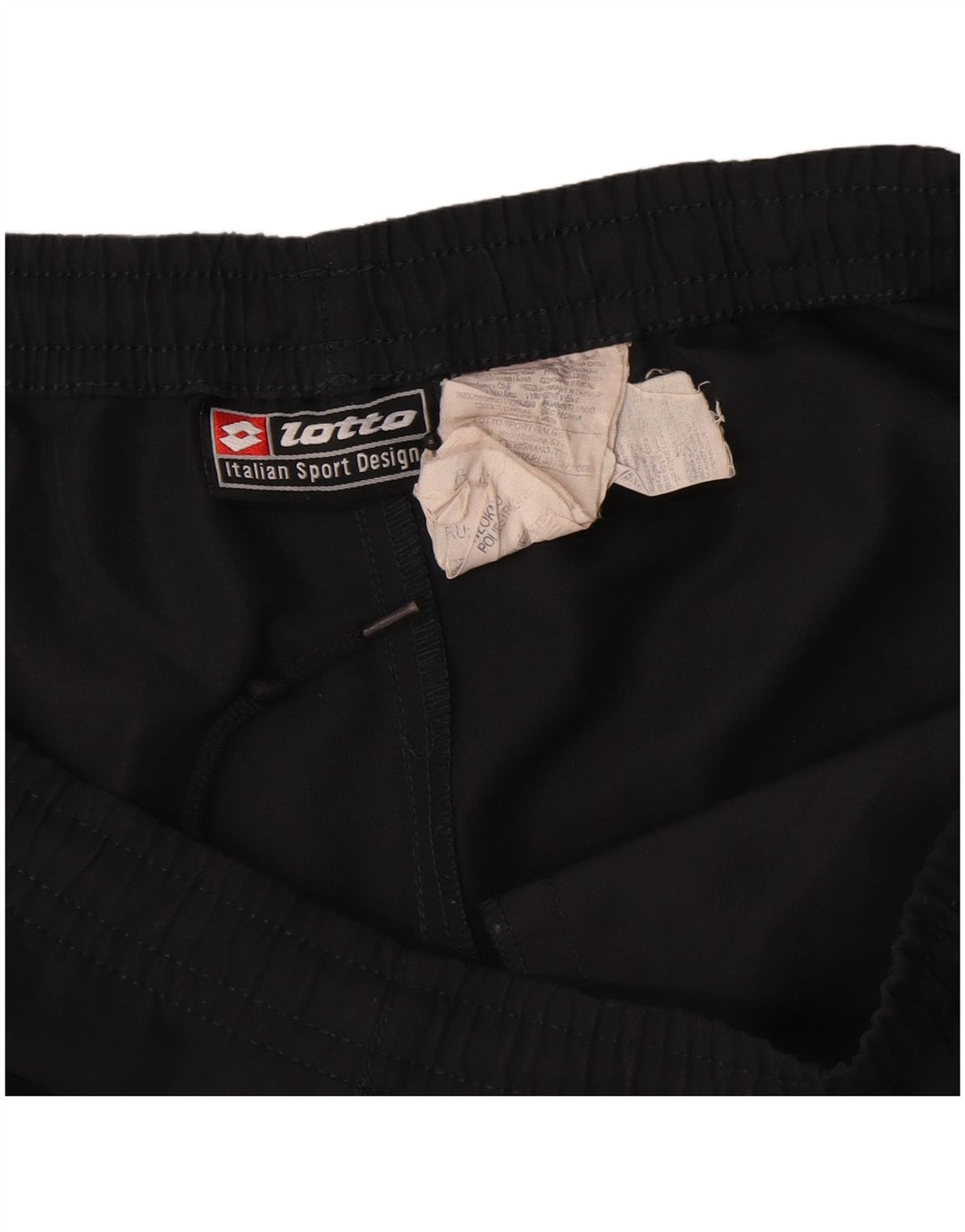 Lotto Mens Sport Shorts Grande Poliéster Azul Marinho