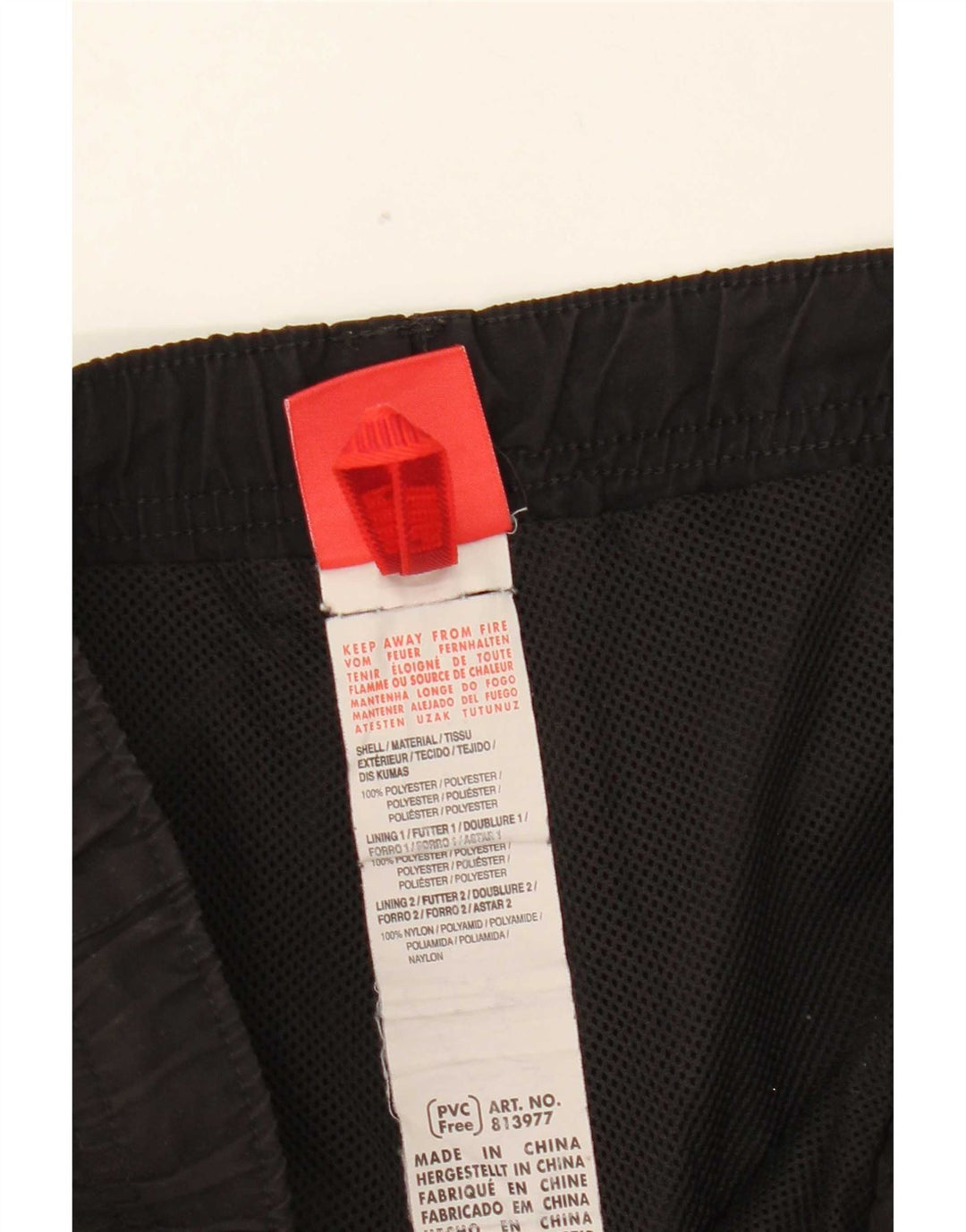 Calça de treino masculina Puma Joggers pequeno poliéster preto