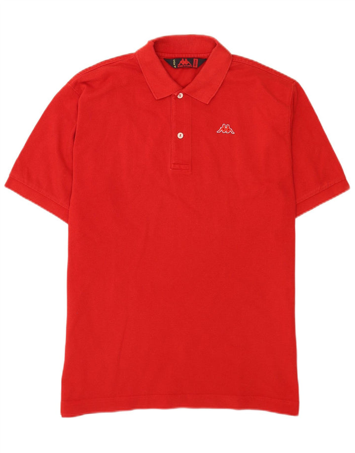 Camisa polo masculina Kappa médio algodão vermelho
