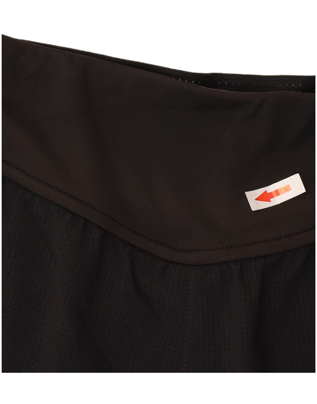 Reebok Womens Speedwick Sport Shorts UK 8/10 Pequeno Poliéster Preto