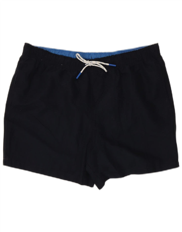 Shorts de natação masculino Marks & Spencer XL azul marinho poliéster