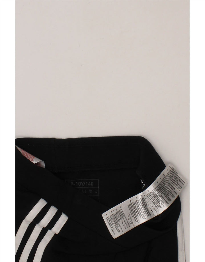 Leggings ADIDAS Meninas 9-10 Anos Algodão Preto