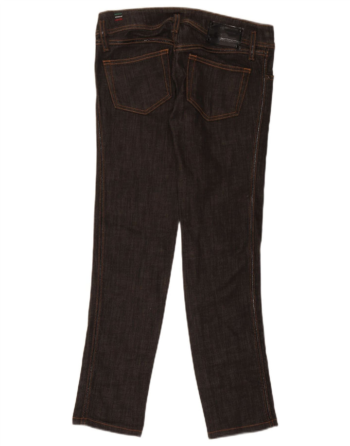 Diesel Feminino Matic Slim Jeans W27 L29 Algodão Preto