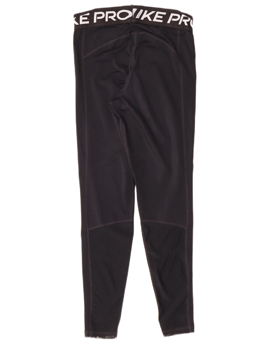 Nike Womens Dri Fit Graphic Leggings UK 12 Médio Preto Poliéster Esportes