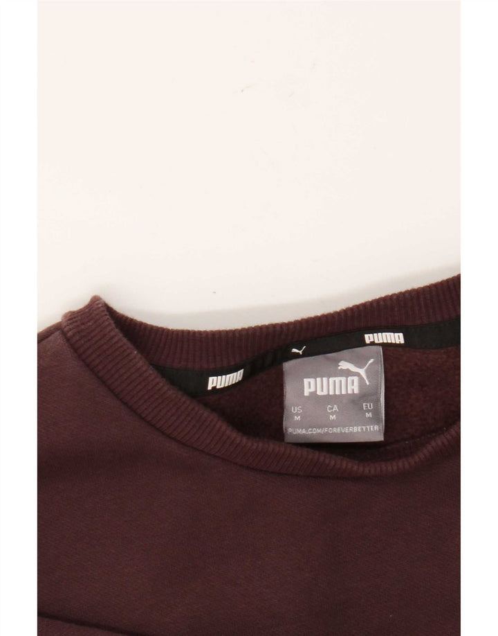Puma Mens Graphic Moletom Jumper Médio Marrom