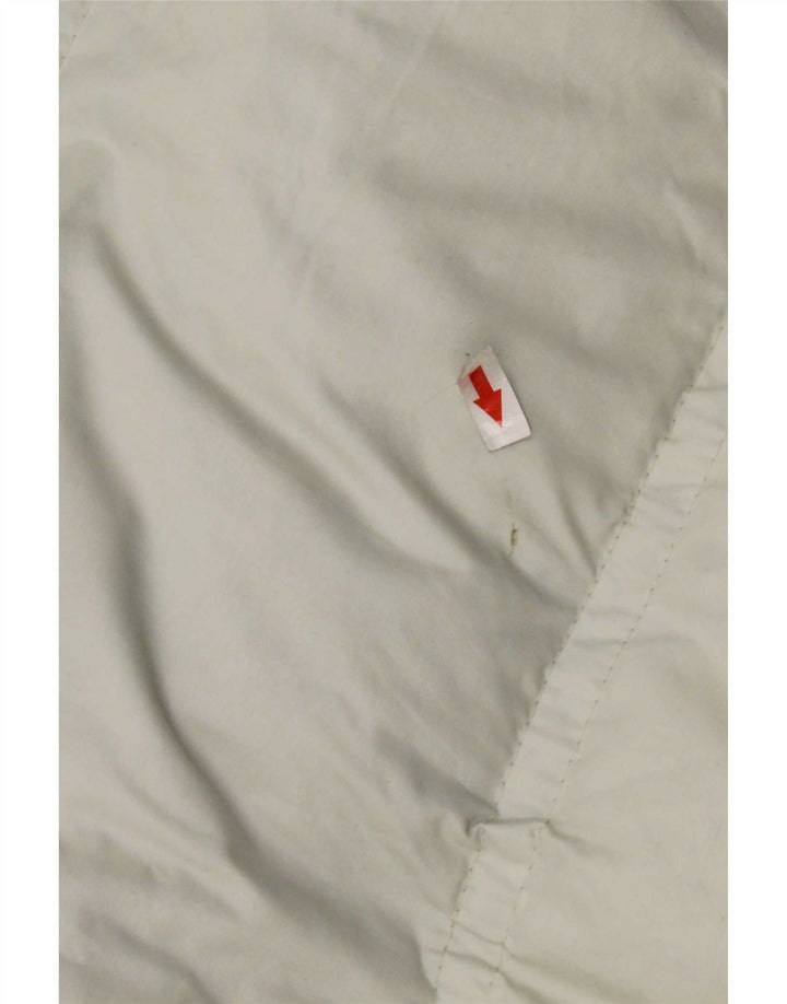 Jaqueta masculina acolchoada Martin's UK 42 XL algodão branco