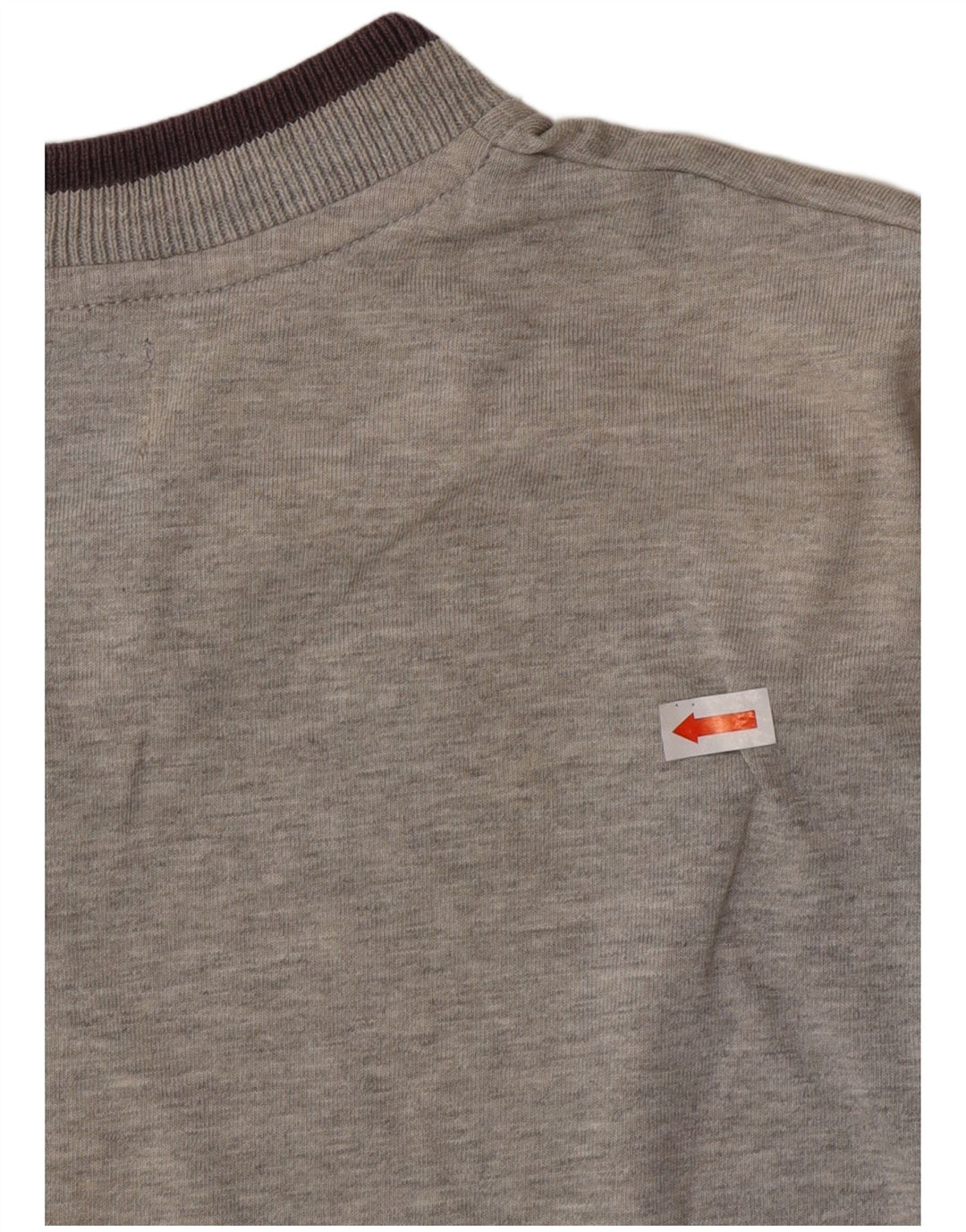 Camiseta ASICS Menino 11-12 Anos Cinza Algodão