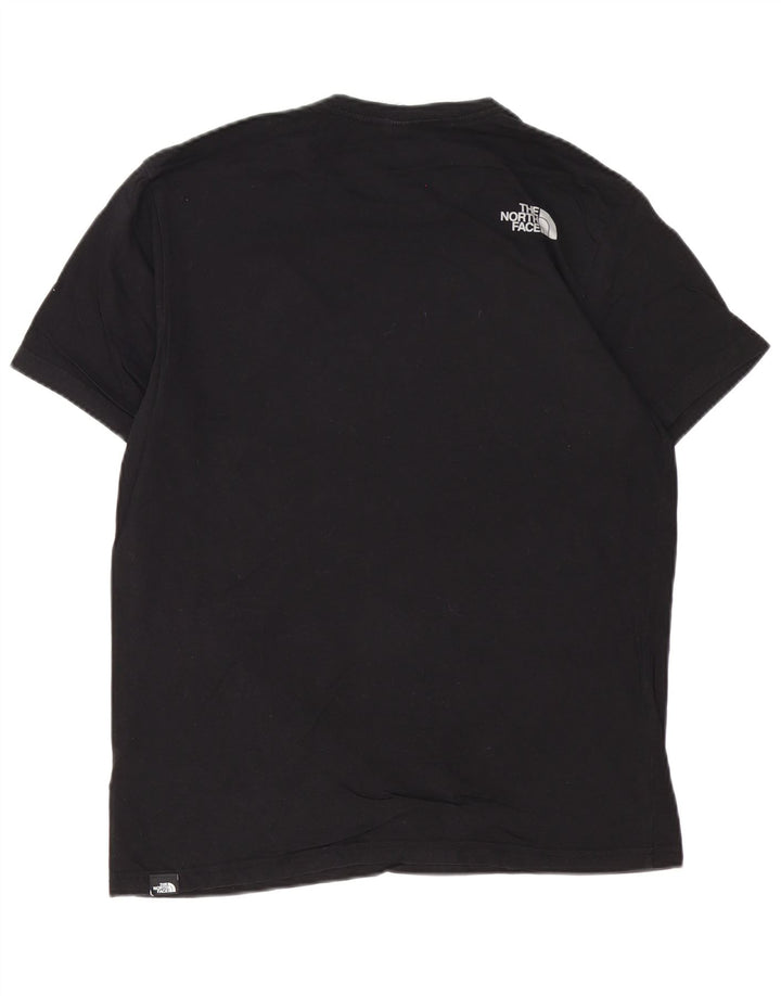 Camiseta masculina The North Face Top médio algodão preto