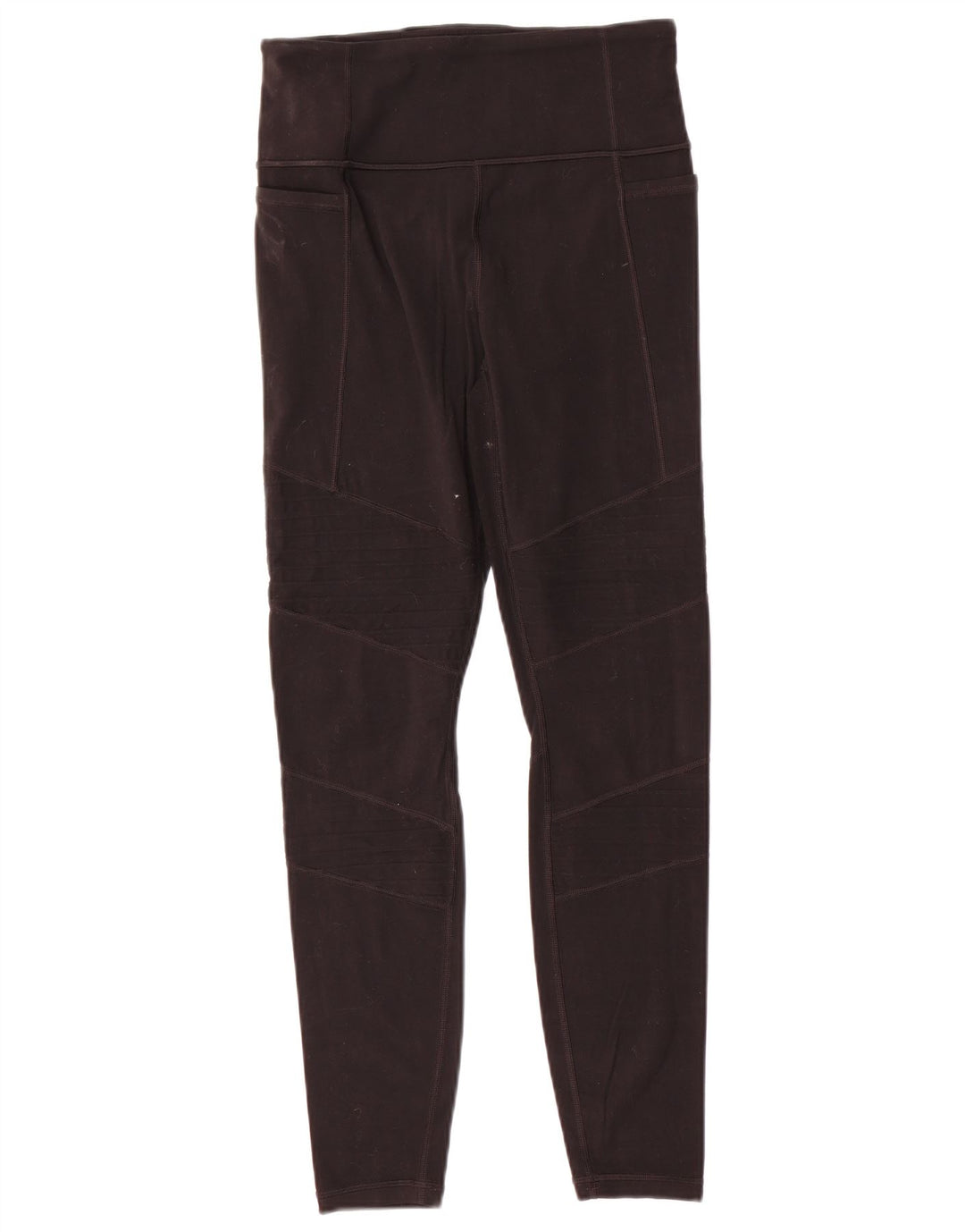 Leggings femininos ATHLETA UK 10 pequenos nylon preto