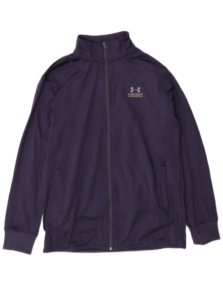 Under Armour Mens Tracksuit Top Jacket Médio Azul Marinho
