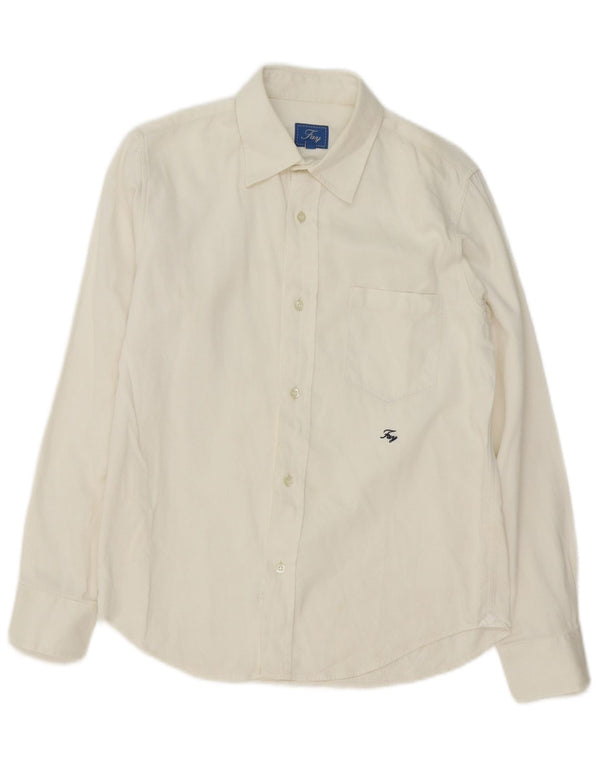 Camisa Fay Menino 11-12 Anos Algodão Branco
