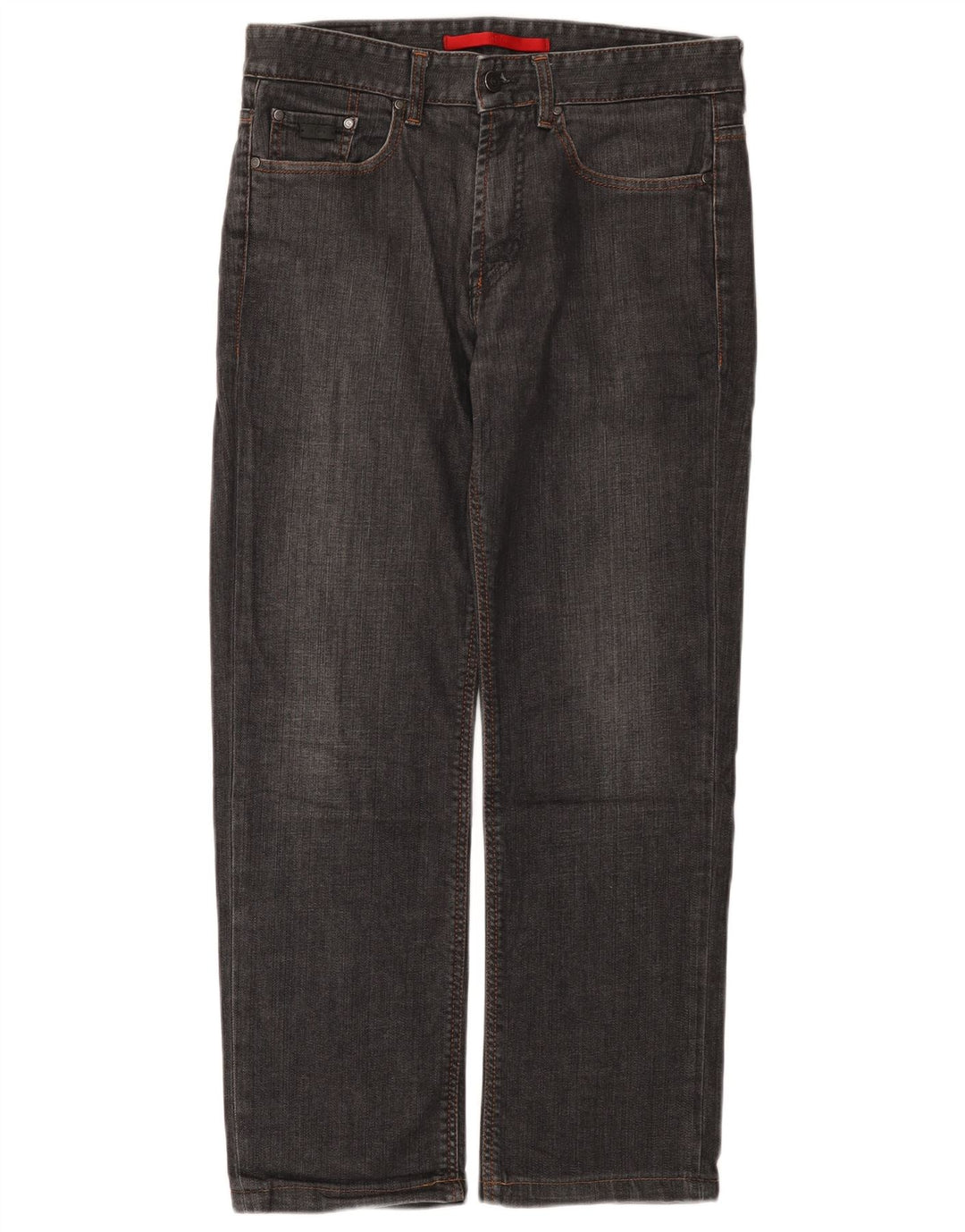 Calça jeans reta feminina CERRUTI 1881 W30 L27 cinza