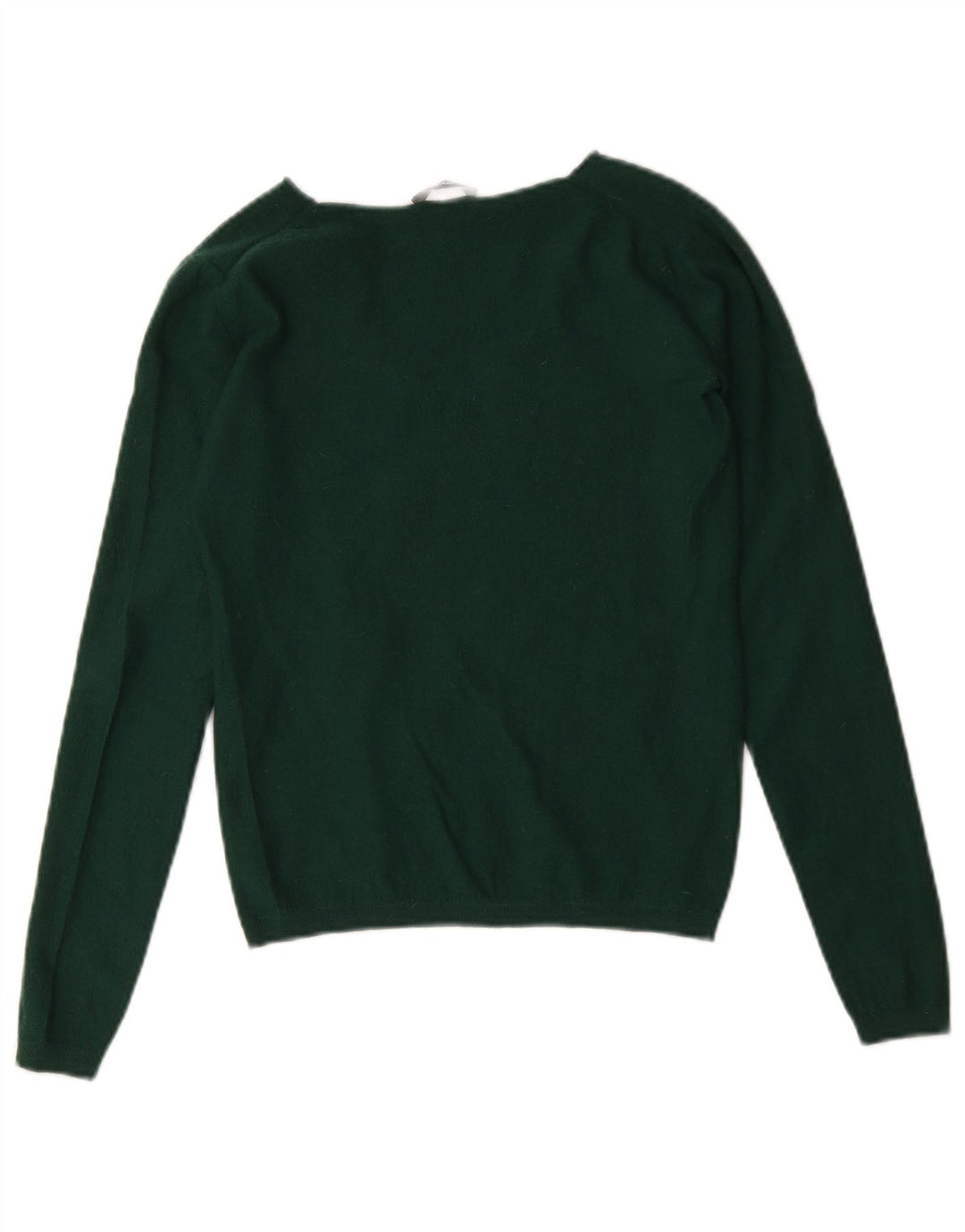 Suéter feminino Max & Co. com decote em V Reino Unido 10 pequeno verde