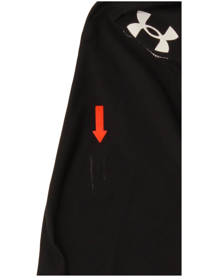 Under Armour Masculino Heat Gear Graphic Leggings Grande Preto