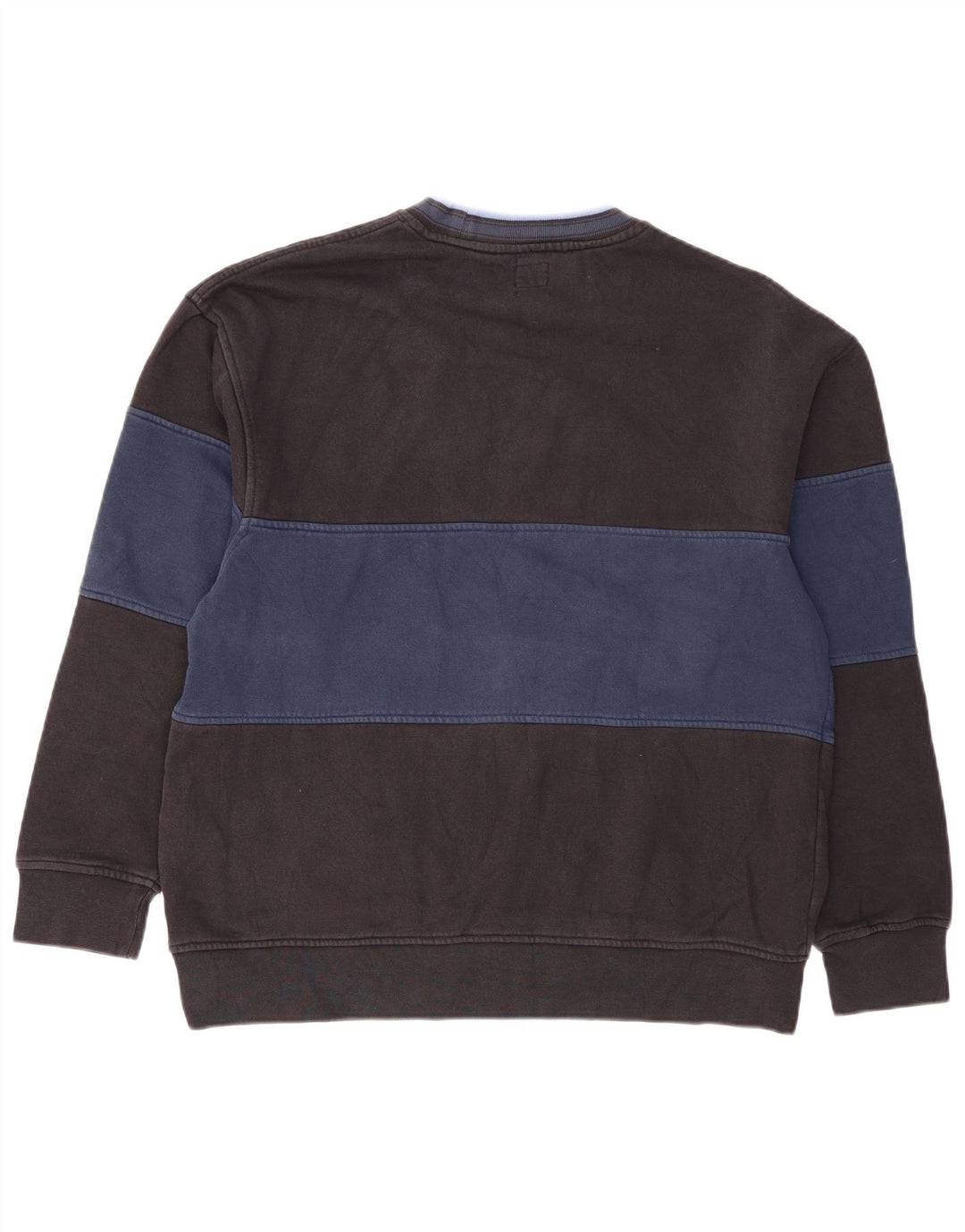 Moletom masculino LEVI'S Jumper grande algodão colorblock preto