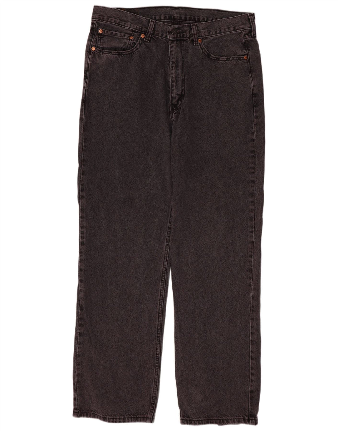 Levi's Masculino 565 Straight Jeans W33 L32 Roxo Algodão