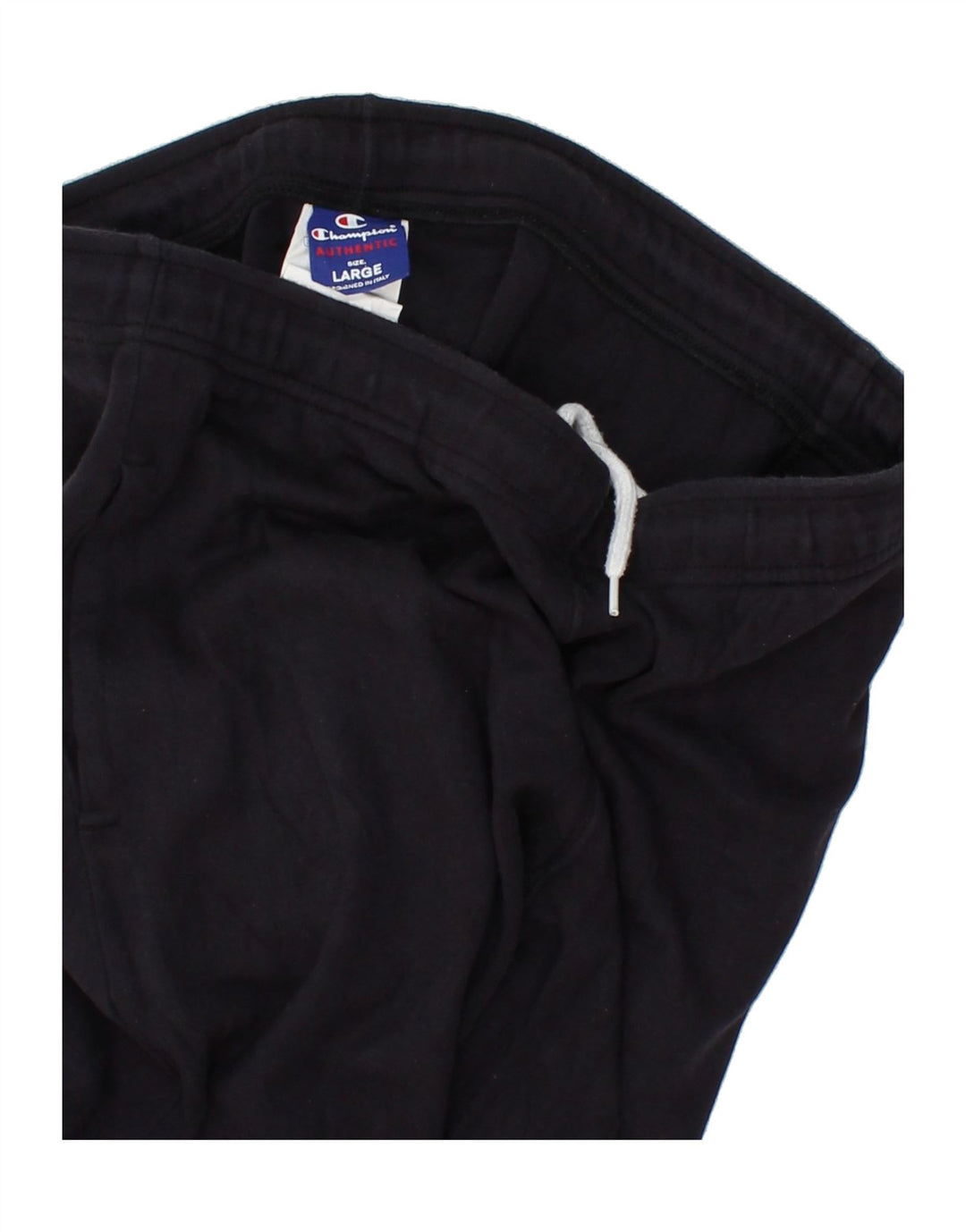 CHAMPION Mens Tracksuit Trousers Large Navy Blue Cotton Vintage Champion and Second-Hand Champion from Messina Hembry 