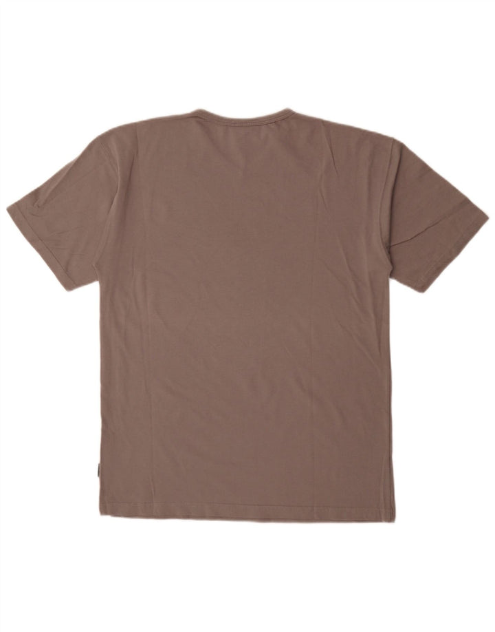 Camiseta masculina Reebok Top cinza médio algodão