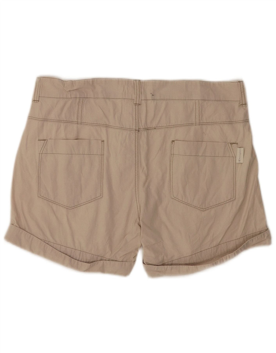 Shorts feminino casual Champion médio W30 bege