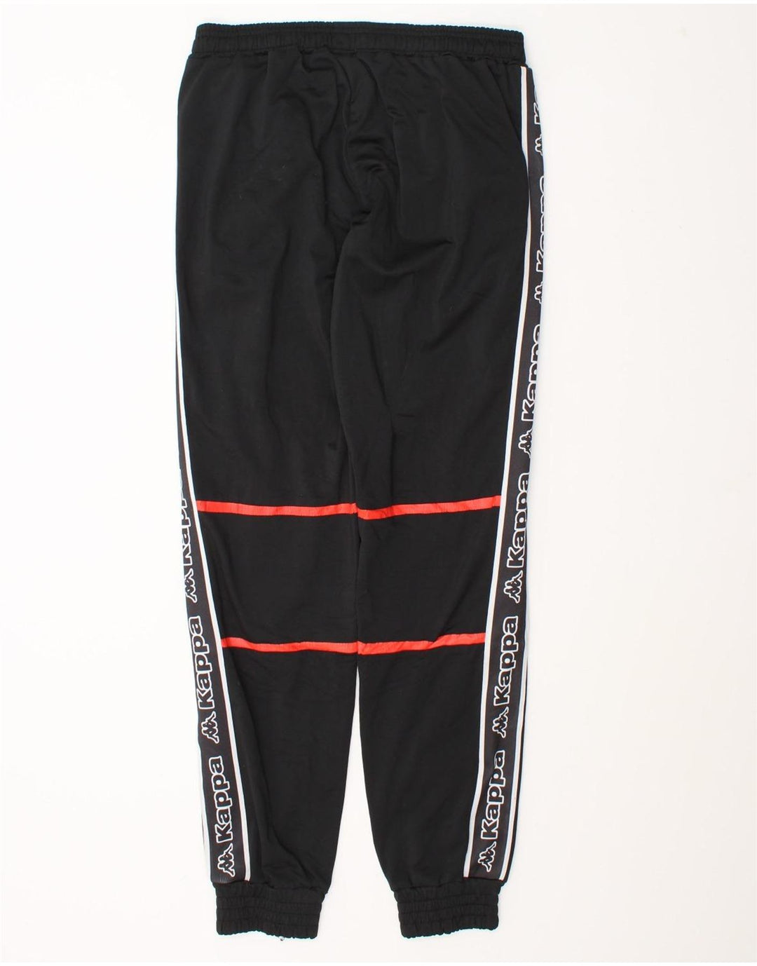 Calça de treino masculina Kappa Graphic Joggers médio preto