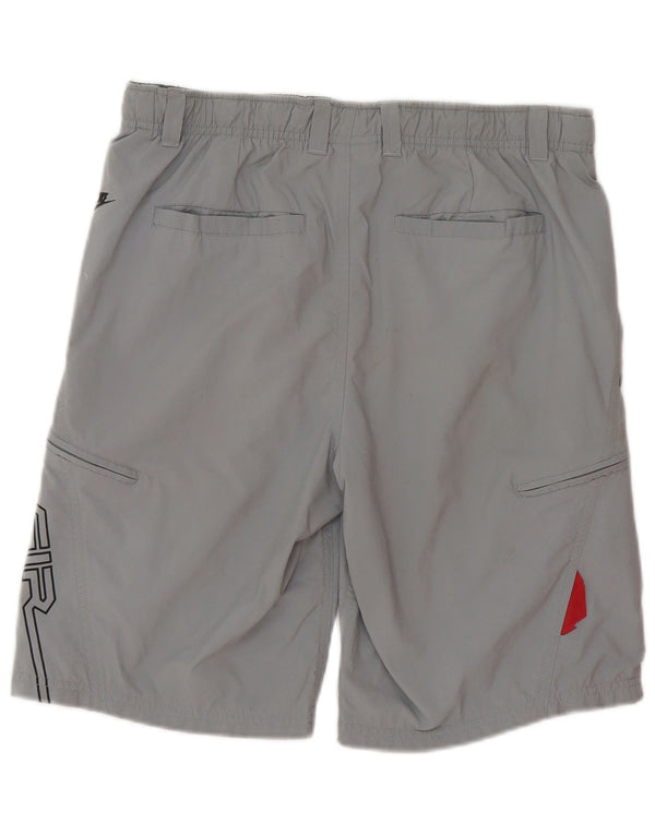Shorts cargo masculino Nike pequeno W30 cinza poliéster