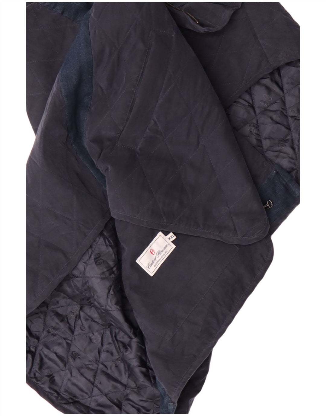 Colete acolchoado masculino CONTE OF FLORENCE UK 44 2XL azul marinho