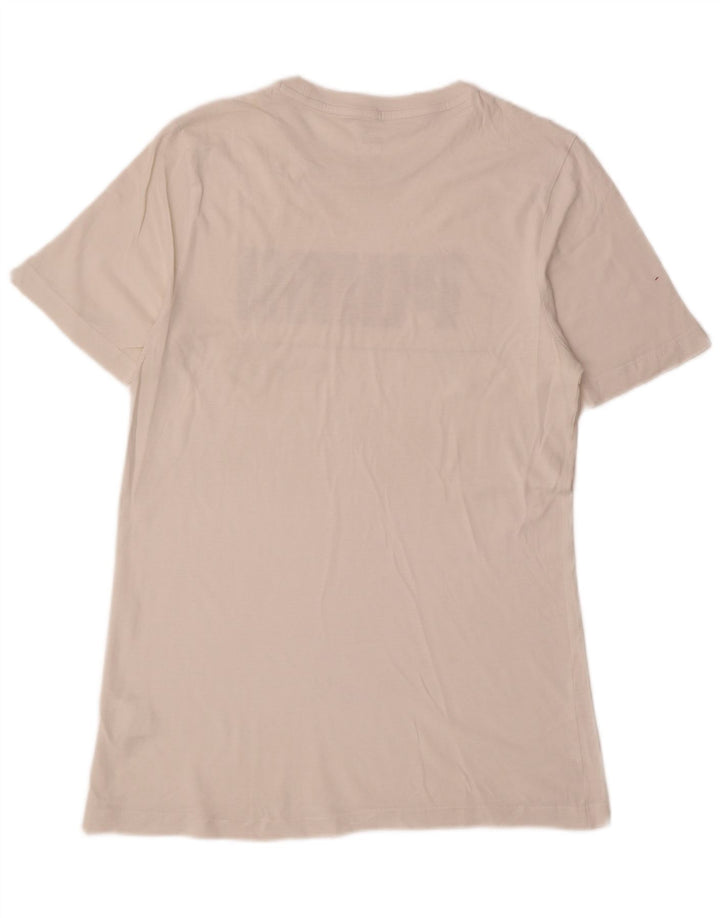 Puma Camiseta Masculina Graphic Top Pequeno Branco