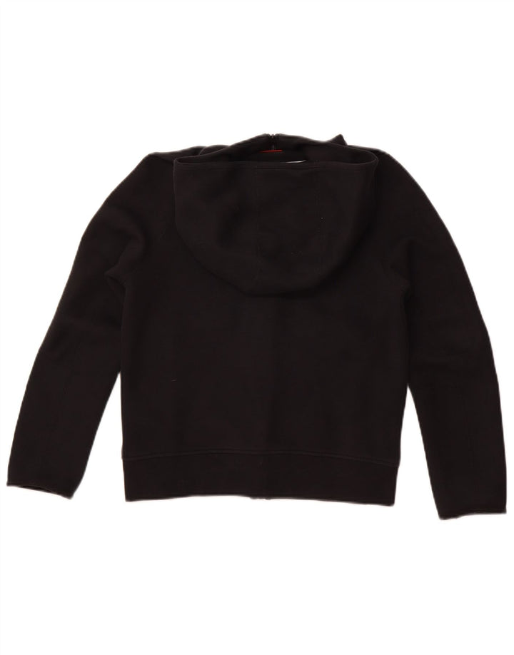 Suéter Nike Boys Zip com capuz 10-11 anos médio preto algodão