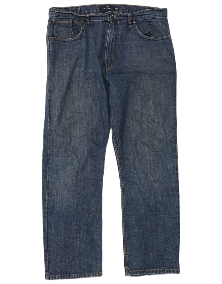 Jeans Marks & Spencer Masculino Blue Harbor Straight W34 L29 Azul