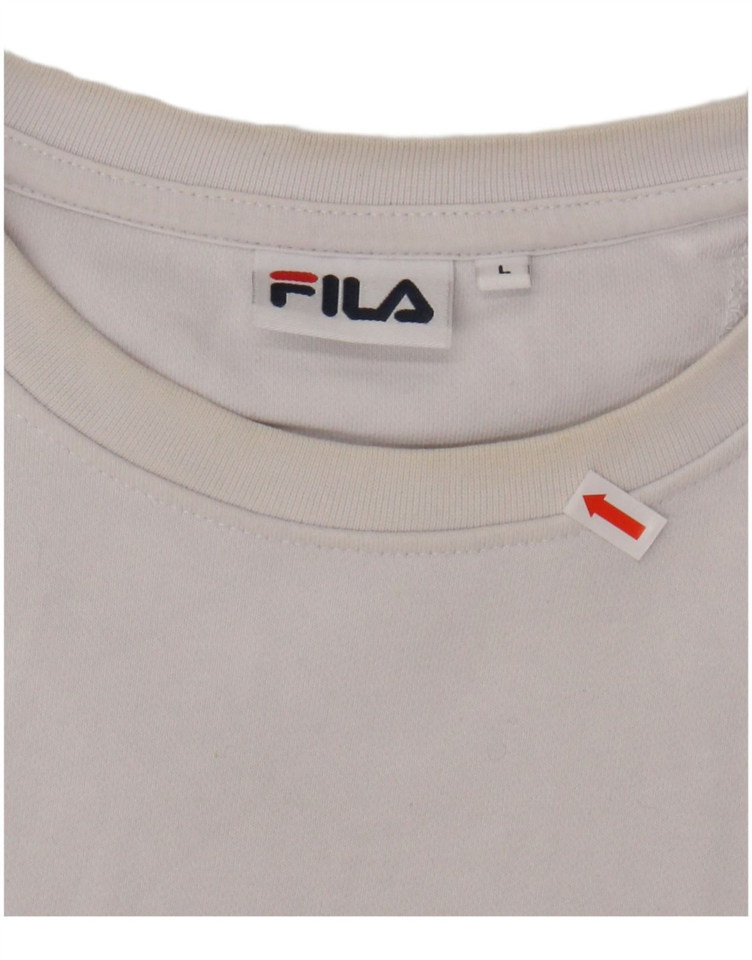 FILA moletom gráfico masculino jumper grande algodão colorblock preto