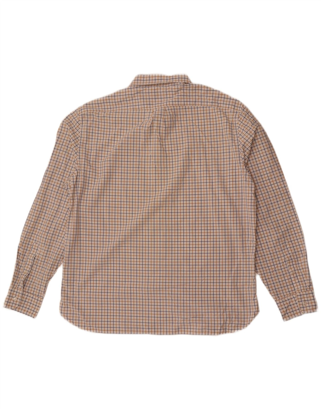 Camisa masculina J. Crew Classic Fit XL algodão xadrez branco