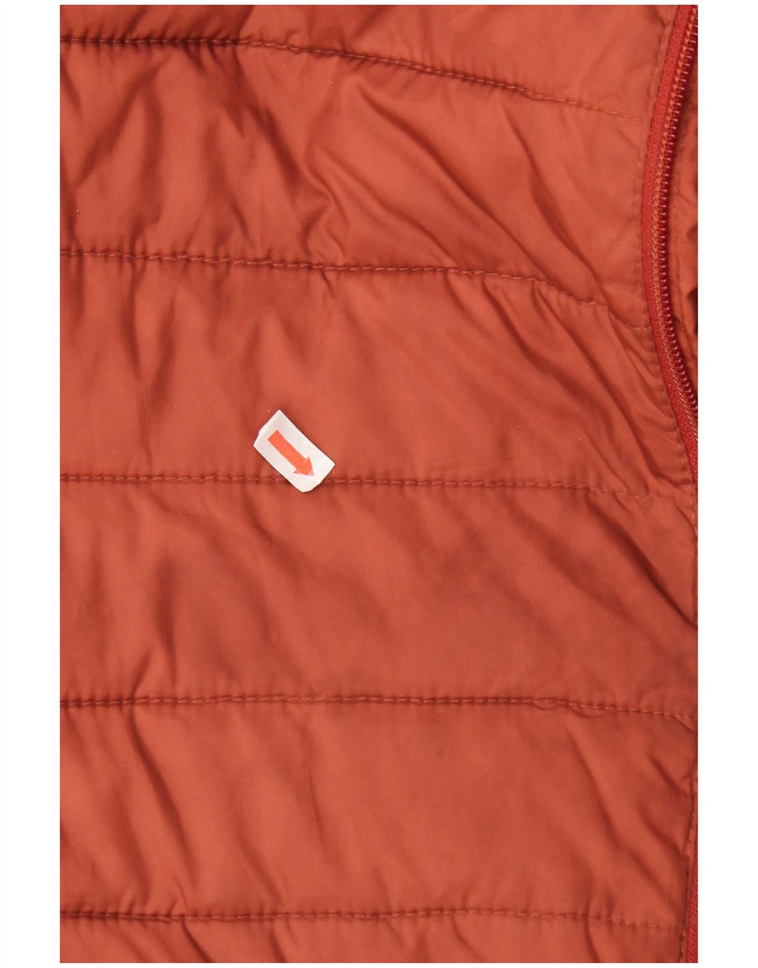 Jaqueta acolchoada masculina Quiksilver UK 38 poliéster marrom médio