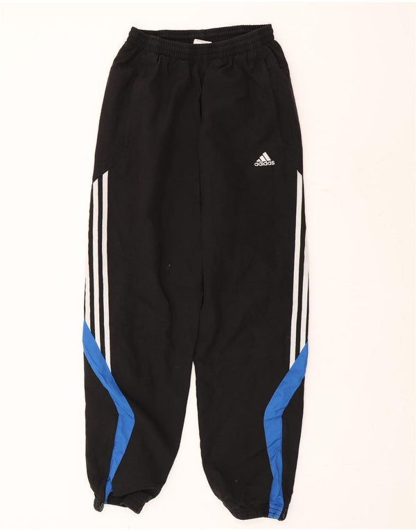 Adidas Mens Treino Calças Joggers Pequeno Poliéster Preto