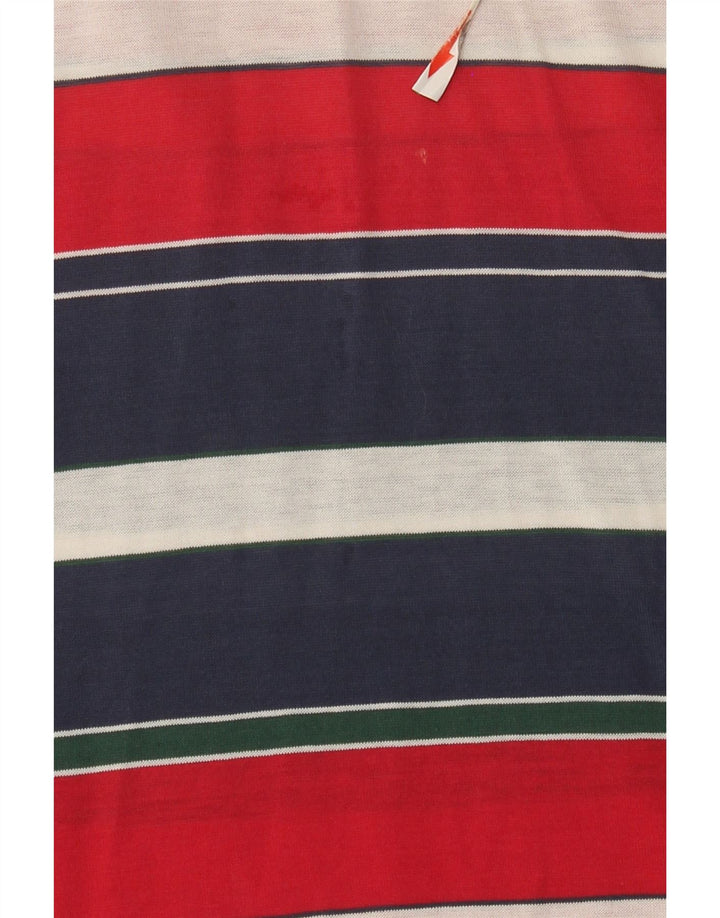 Camisa polo masculina Paul & Shark Yachting grande listrada multicolorida