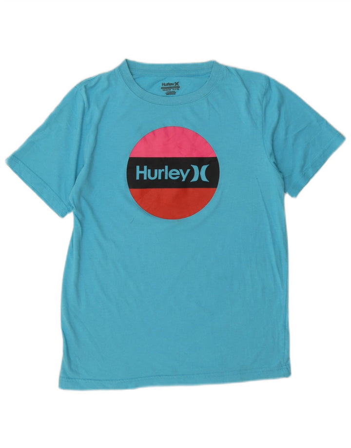 Camiseta Hurley Boys Graphic 12-13 Anos Azul