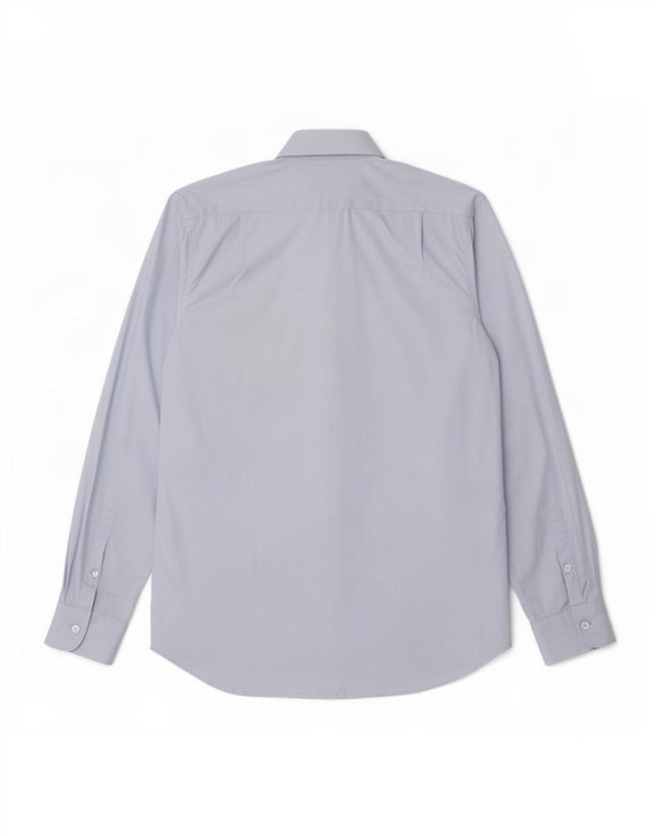 Camisa masculina Dkny tamanho 16 grande algodão azul