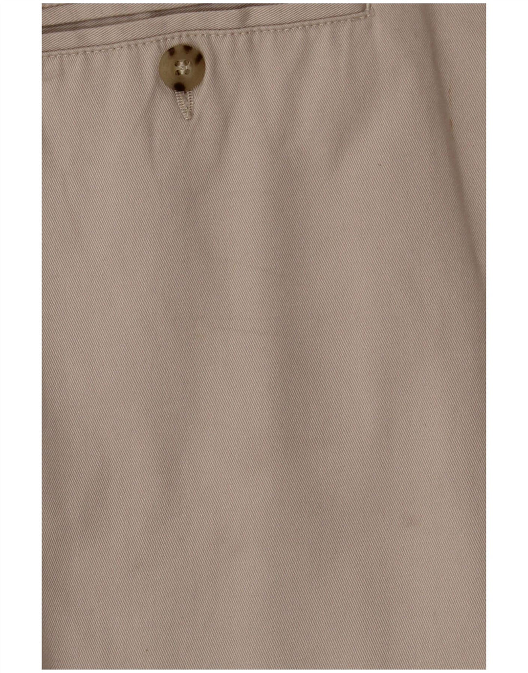 DOCKERS Masculino Pegged Chino Shorts W36 Grande Algodão Bege