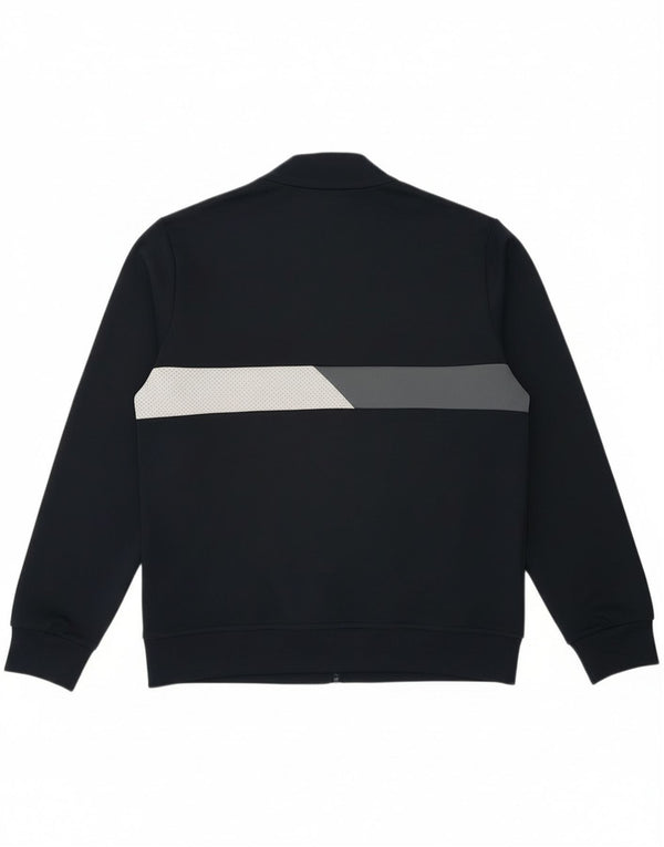 Jaqueta Adidas Meninos Treino Top 13-14 Anos Azul Marinho Colorblock