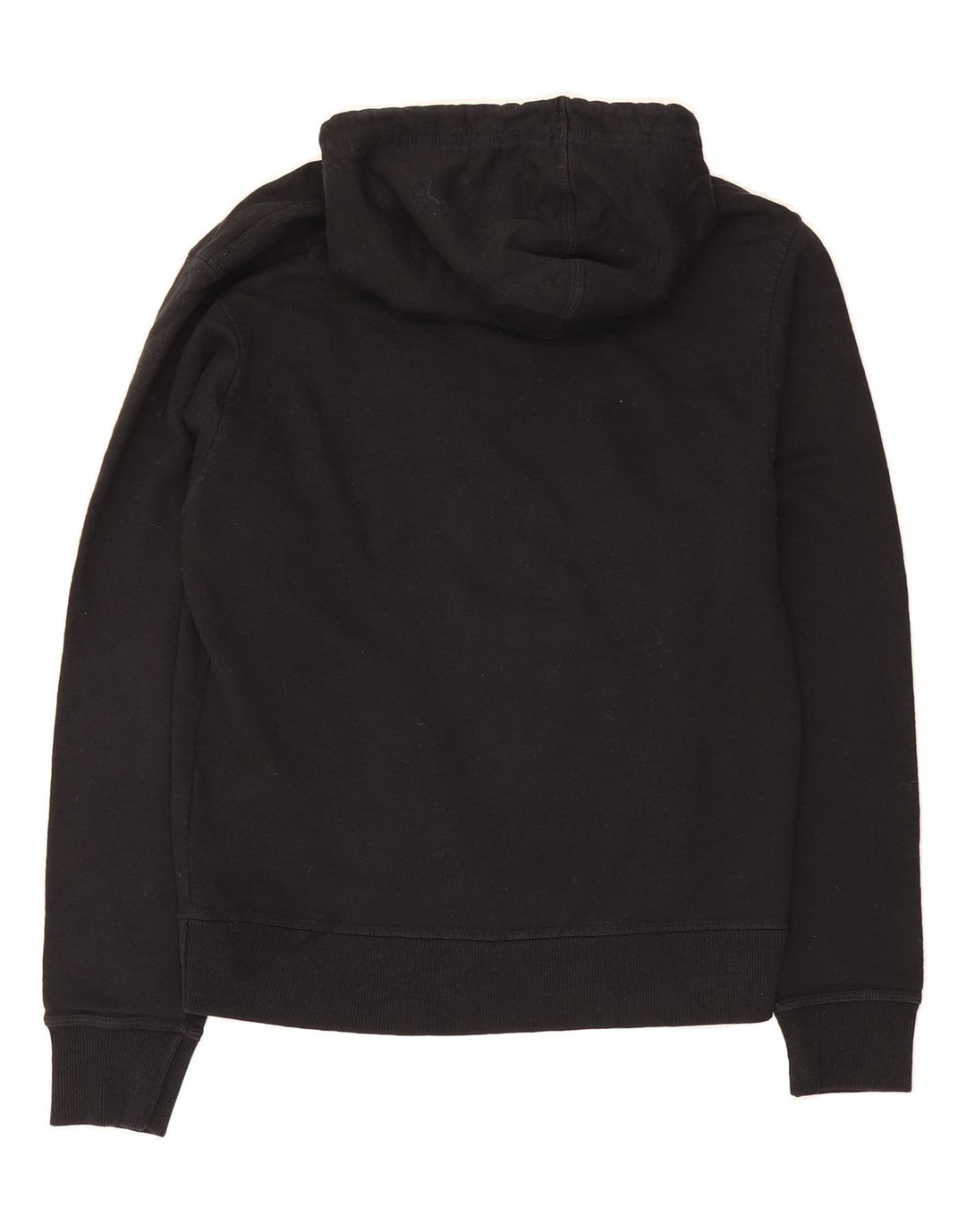 CHAMPION Mens Graphic Hoodie Jumper Small Black Cotton Vintage Champion and Second-Hand Champion from Messina Hembry 