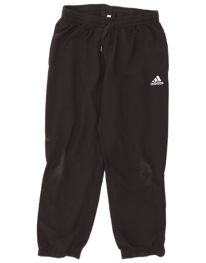 Adidas Mens Treino Calças Joggers Grande Poliéster Preto