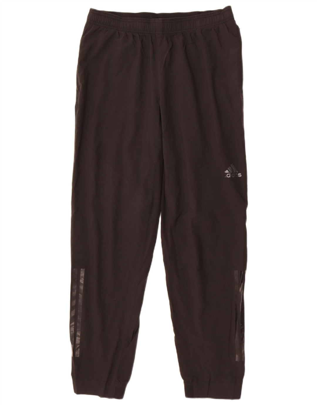 Adidas masculino climacool calças de treino joggers grande poliéster preto