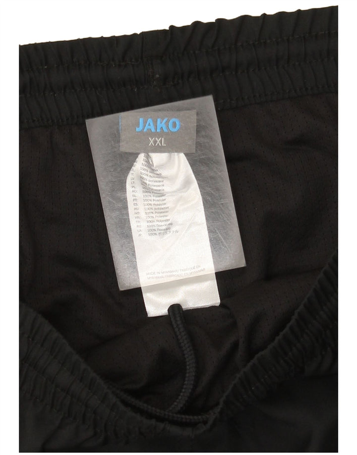 Calça de treino masculina Jako 2XL W42 L32 poliéster preto
