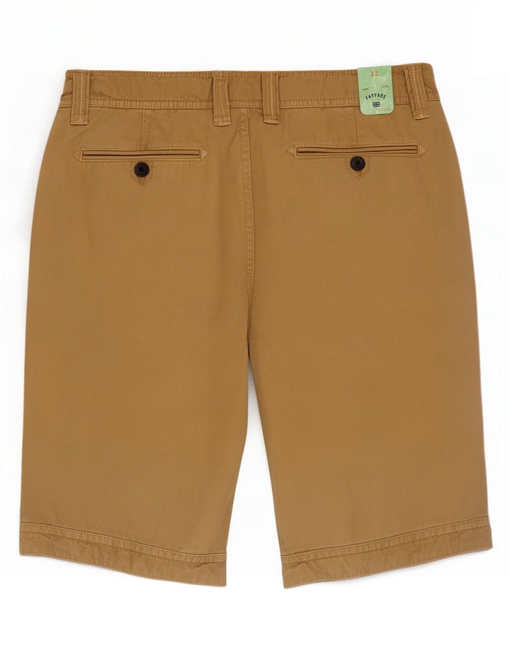 Shorts Chino Masculino Fat Face W32 Algodão Bege Médio