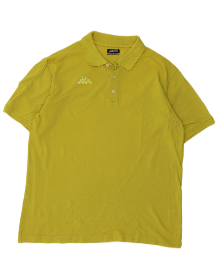 Camisa polo masculina Kappa XL algodão verde