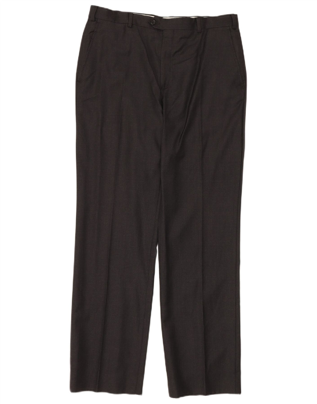 AQUASCUTUM Terno masculino de 2 botões e 2 peças Reino Unido 40 grande W34 L32 lã cinza