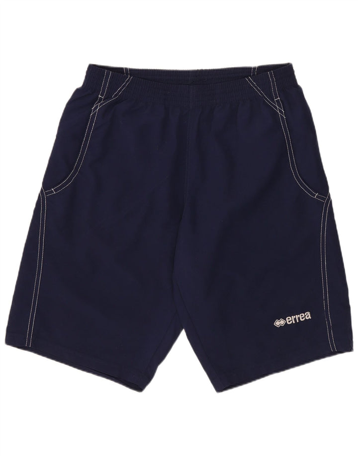 Errea Mens Sport Shorts Pequeno Azul Marinho