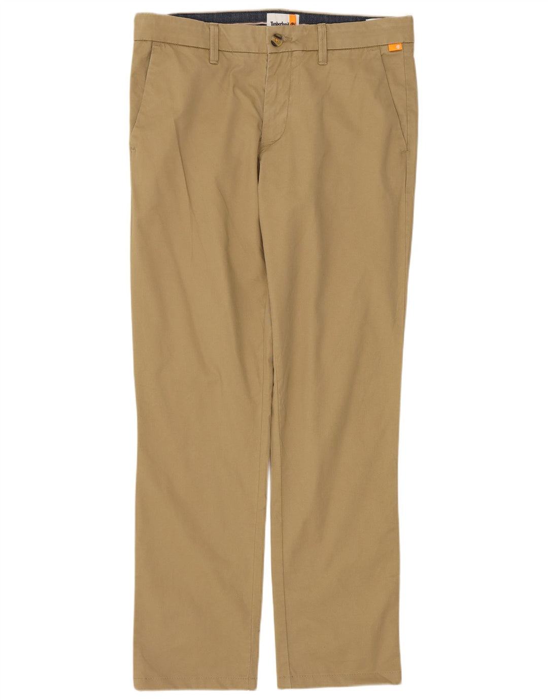 Calças Chino Slim Masculinas Timberland W32 L30 Bege